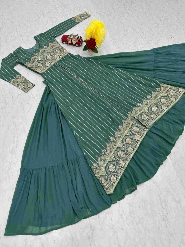 Launching New Festival choli with attached Shrug & Lehenga - Image 4